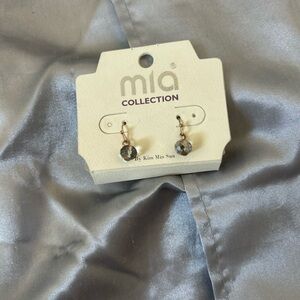 MIA Gold and Gray Earrings